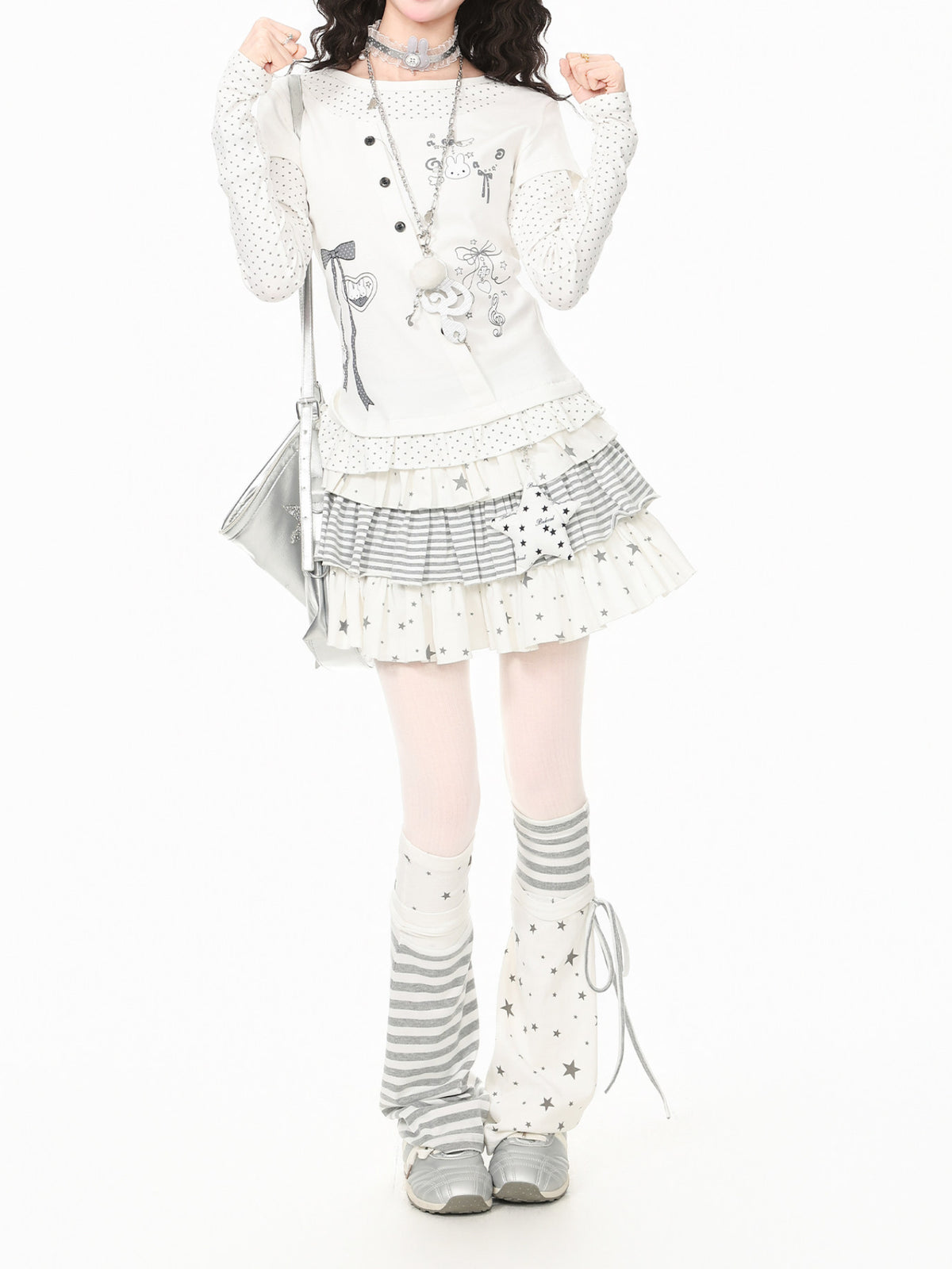 Milky Way Cake Skirts-Bottoms-ntbhshop