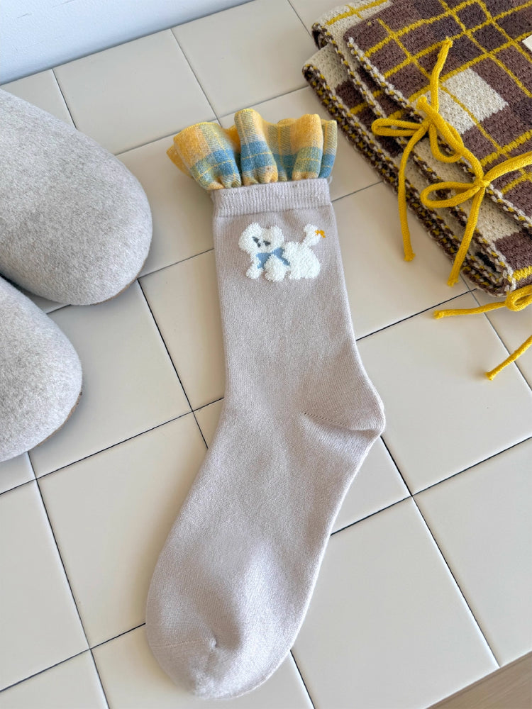 Ruffle Kiss Crew Socks-ntbhshop