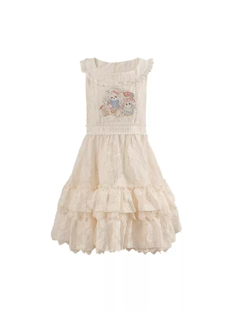 Berry Fairy Picnic Layered Dress-Dresses-ntbhshop