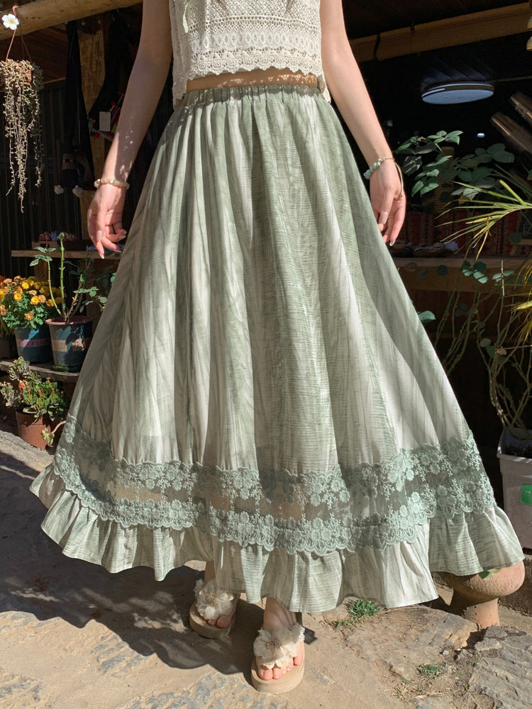Botanical Bloom Layer Skirt-Bottoms-ntbhshop