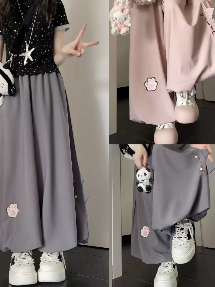 Tiny Paw Bubble Pants-Bottoms-ntbhshop