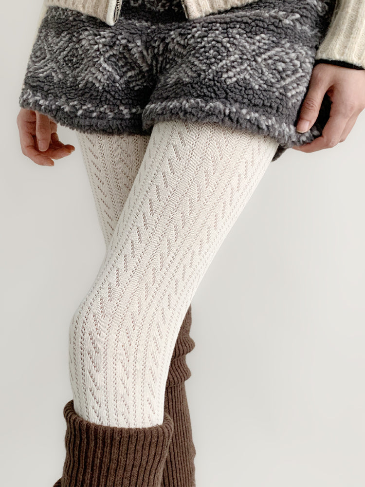 Cloudline Slim Knit Tights-ntbhshop