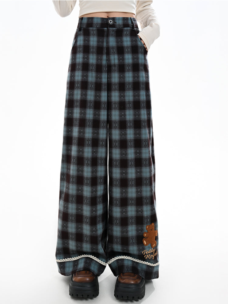 Teddy Royale Plaid Pants-ntbhshop