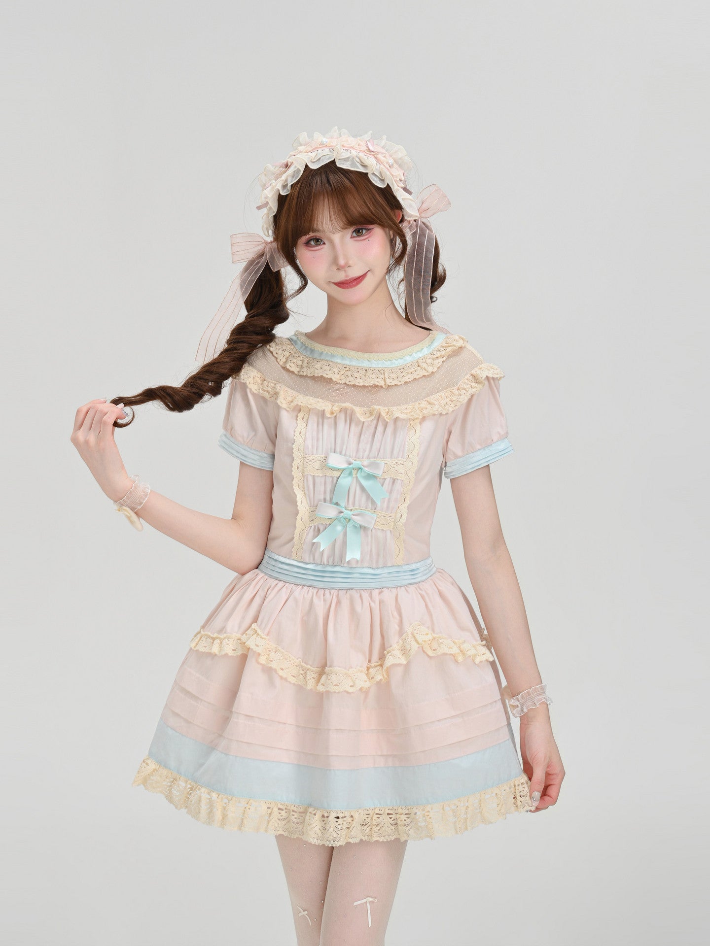 Marshmallow Tea Party Dress-Dresses-ntbhshop