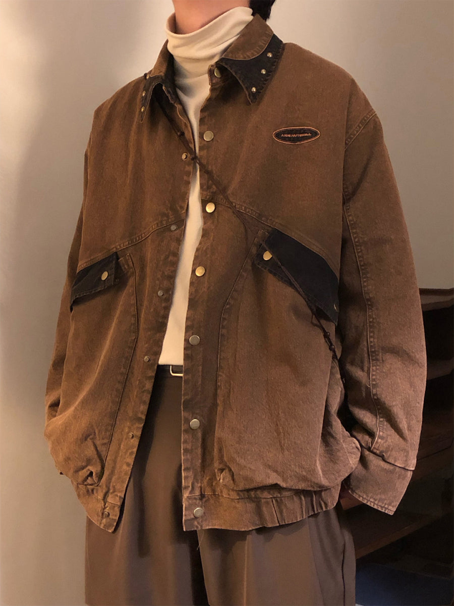 Cinder Oak Splice Field Jacket-Outerwear-ntbhshop