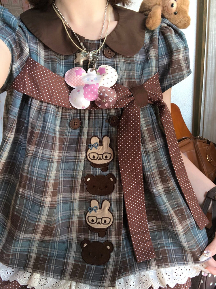 Cocoa Bunny Babydoll Blouse-Tops-ntbhshop