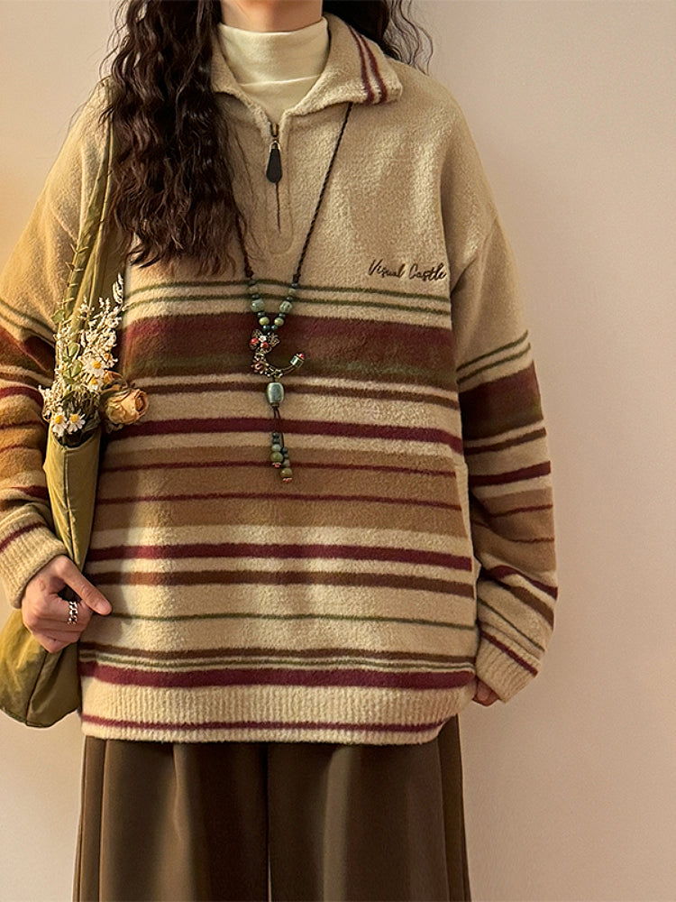 Vintage Wanderer Campus Sweater-ntbhshop