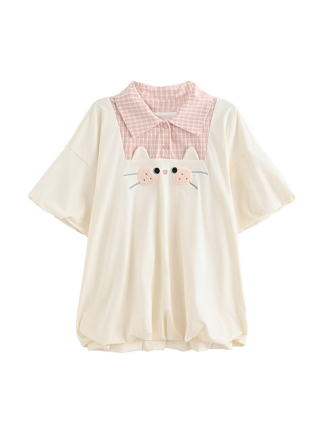 Cookie Cat Bubble Tee-Tops-ntbhshop