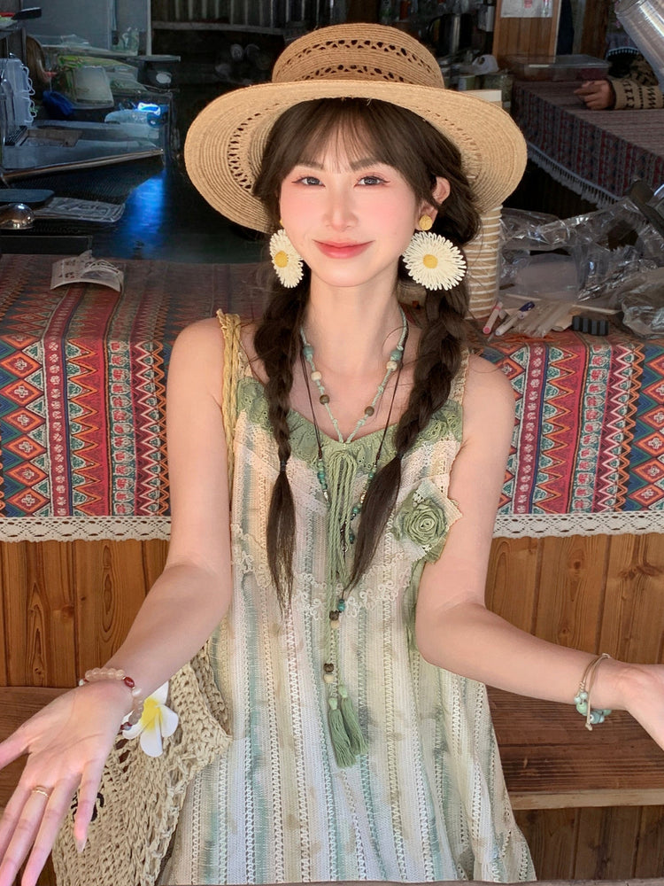 Botanical Bloom Lace Sundress-Dresses-ntbhshop