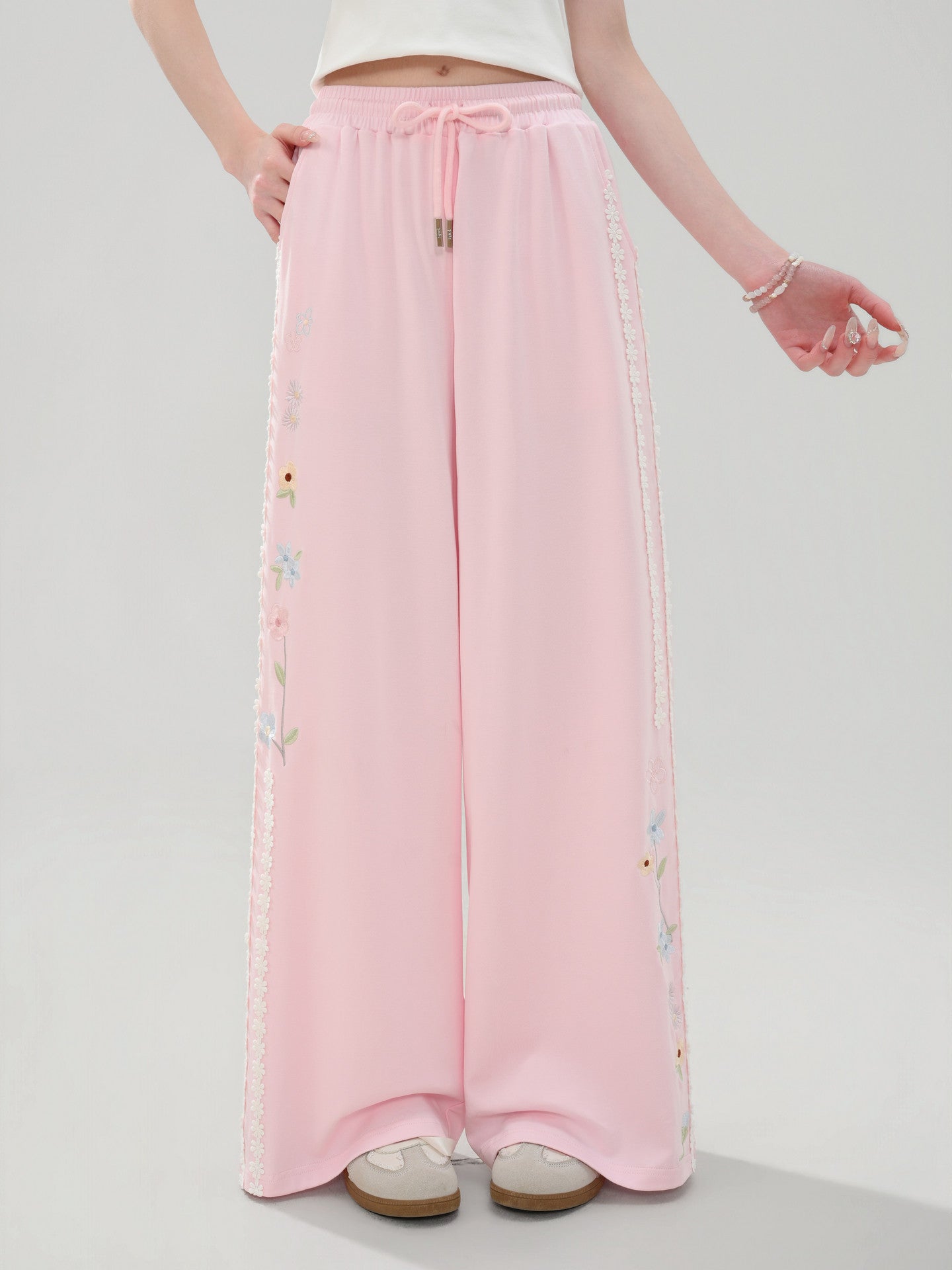 Blossom Trail Lounge Pants-Bottoms-ntbhshop