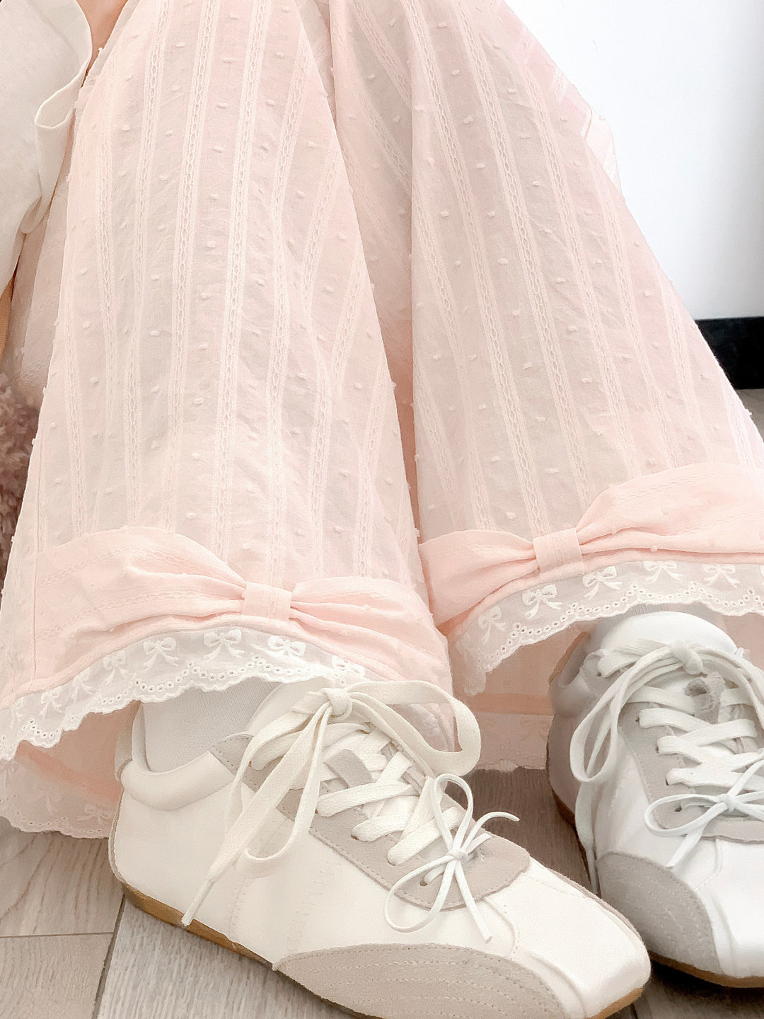 Blush Bloom Cotton Pants-Bottoms-ntbhshop