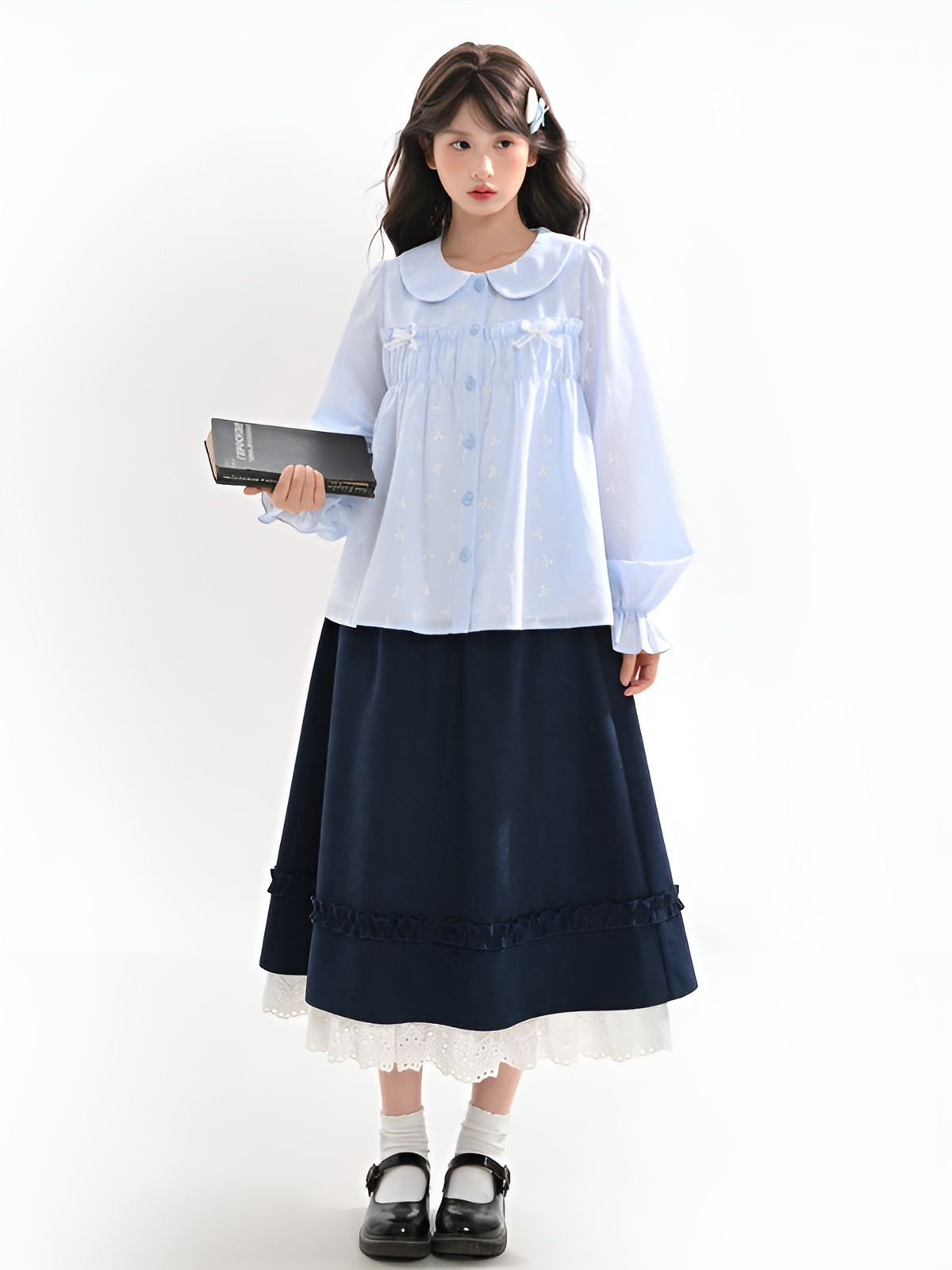 Ribbon Lace Lounge Skirts-Bottoms-ntbhshop