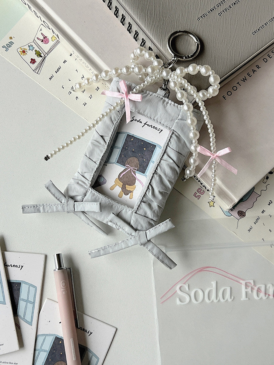 bear card sleeves Ribbon Memory Card Sleeves
