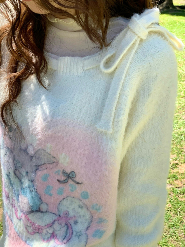 Whimsy Pony Knit Sweater-ntbhshop