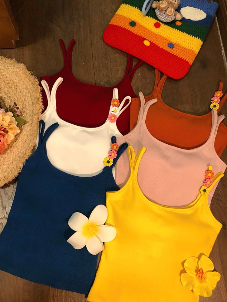 Daisy Bloom Bra Camisoles-ntbhshop