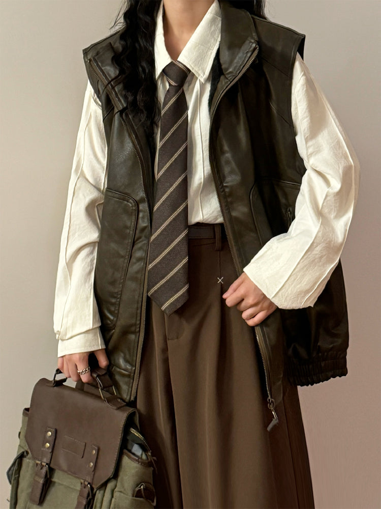 Midnight Rider PU Rebel Vest-ntbhshop