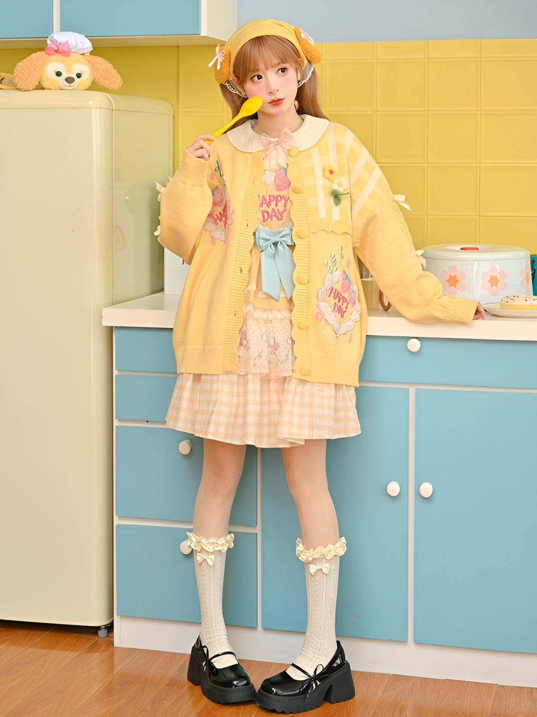 Happy Day Knit Cardigan-Outerwear-ntbhshop