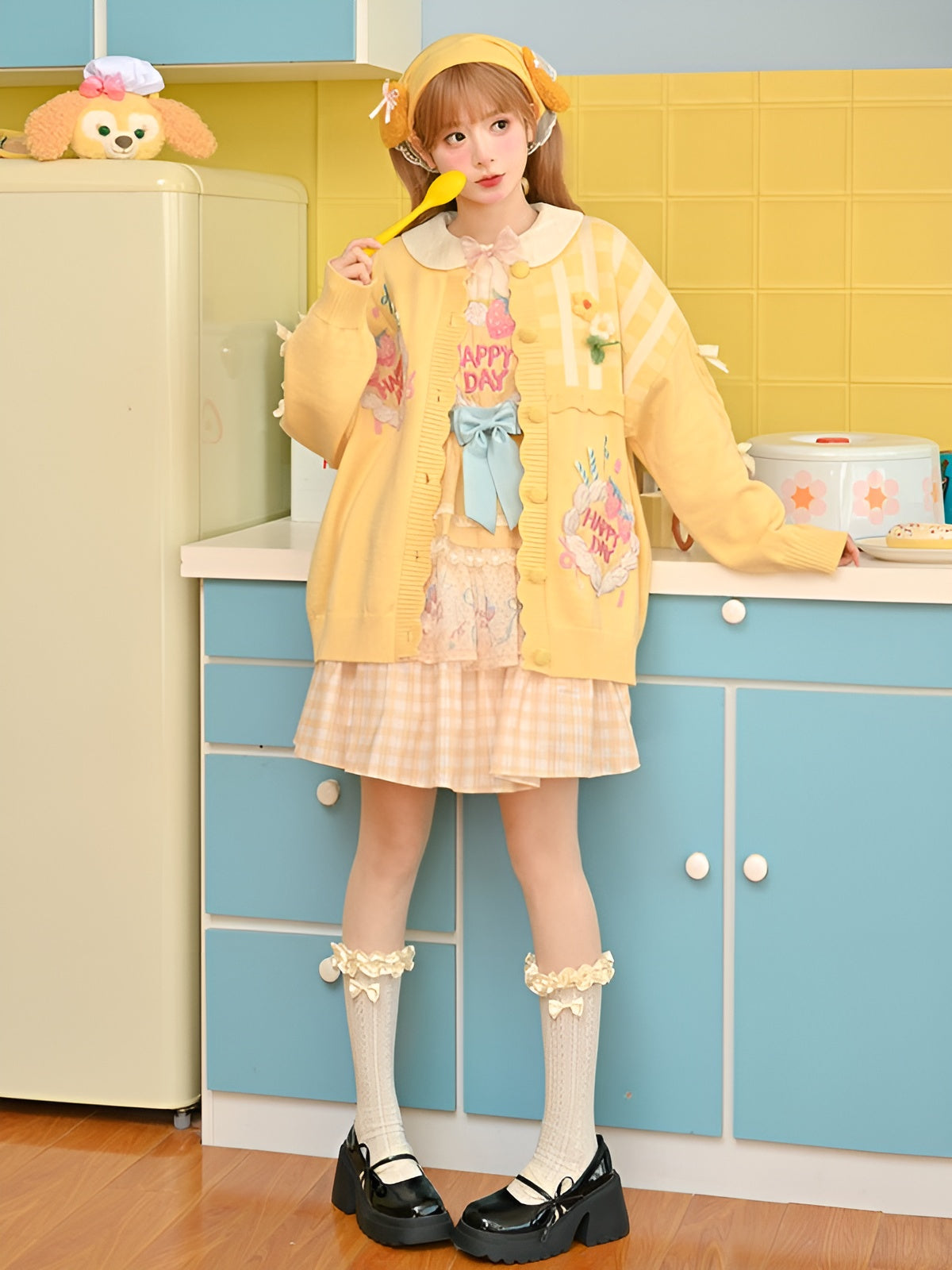 Happy Day Knit Cardigan-Outerwear-ntbhshop