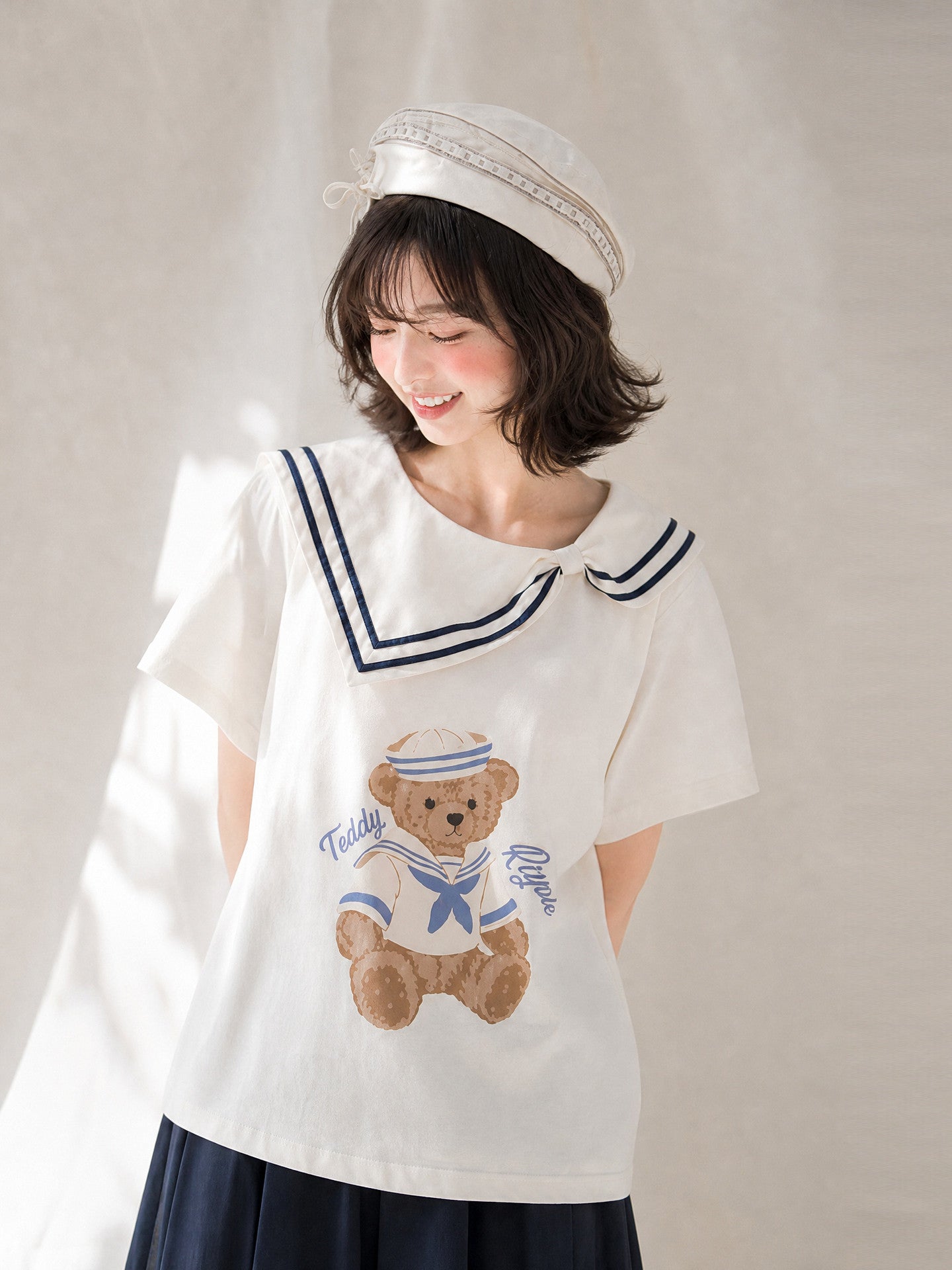 Teddy Royale Sailor Tee-Tops-ntbhshop