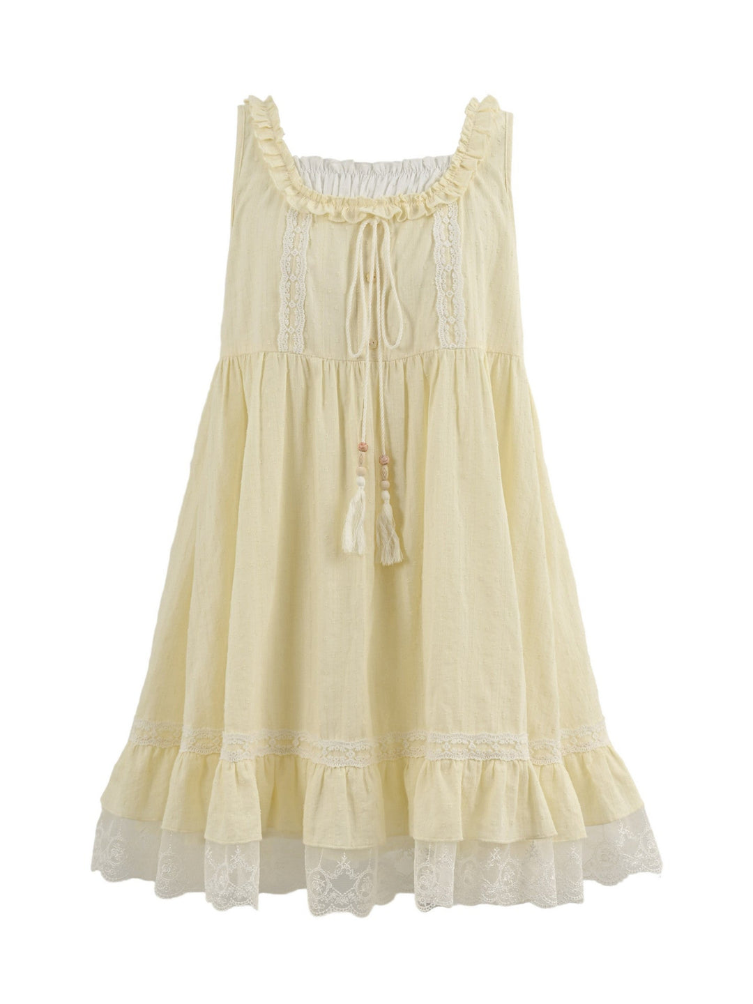 Lemon Meadow Babydoll Dress-Dresses-ntbhshop