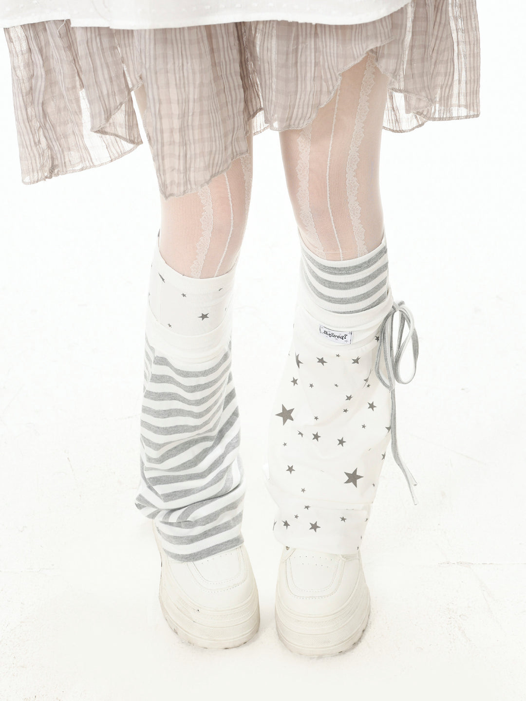 Starlight Stripe Leg Warmers-Accessories-ntbhshop