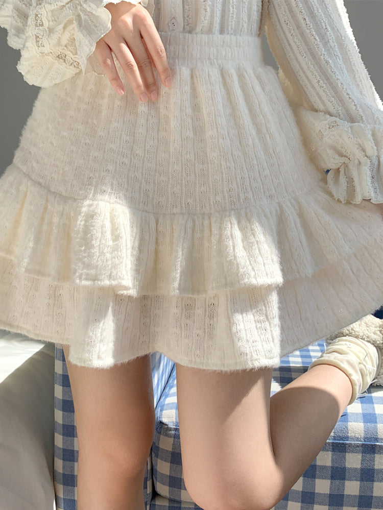 Frosted Cloud Cake Skirt-ntbhshop