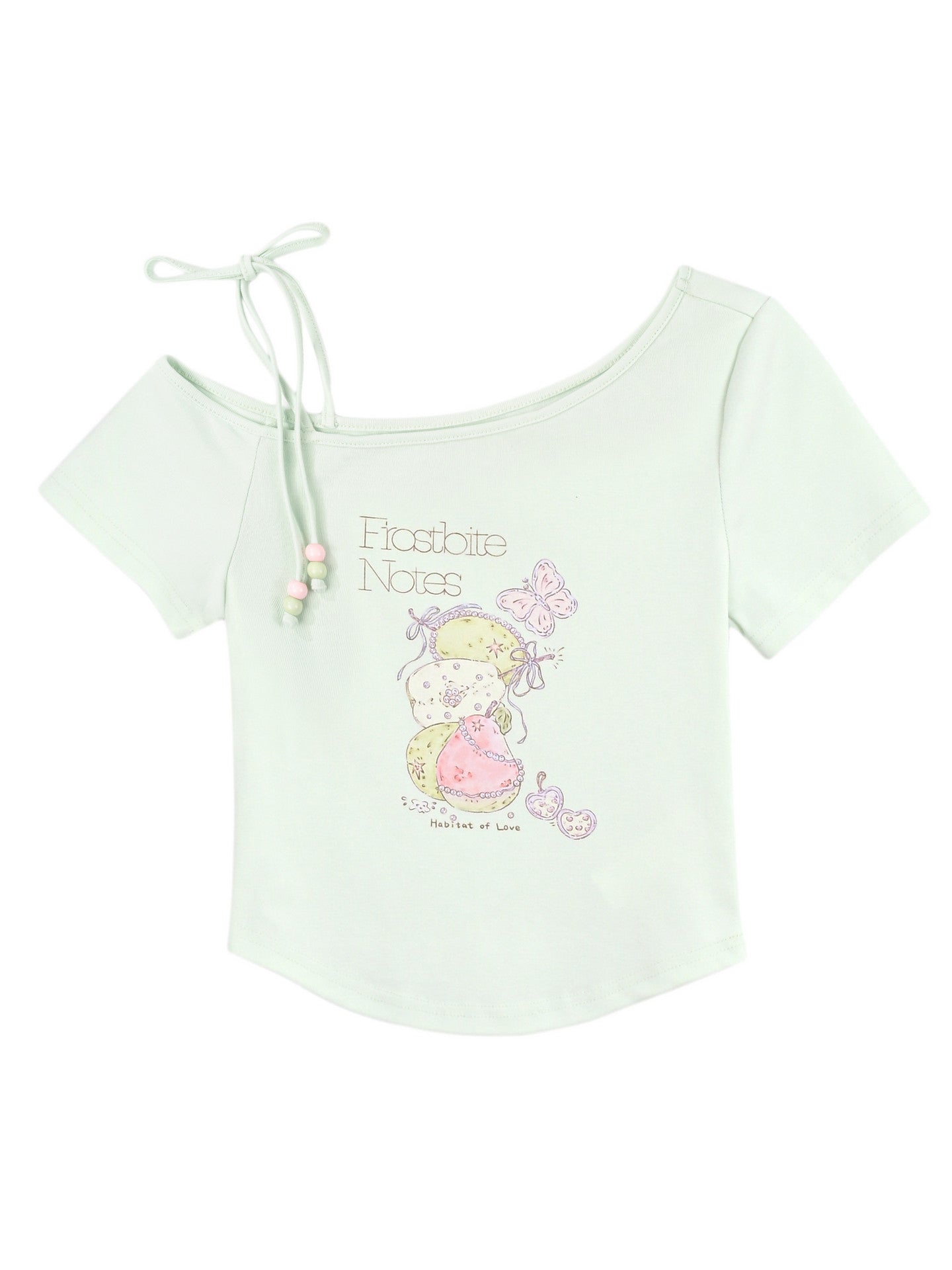 Frostbite Notes Crop Tops-Tops-ntbhshop