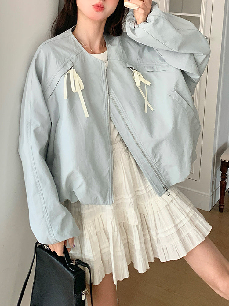 Bluebell Lace Crop Jacket-ntbhshop