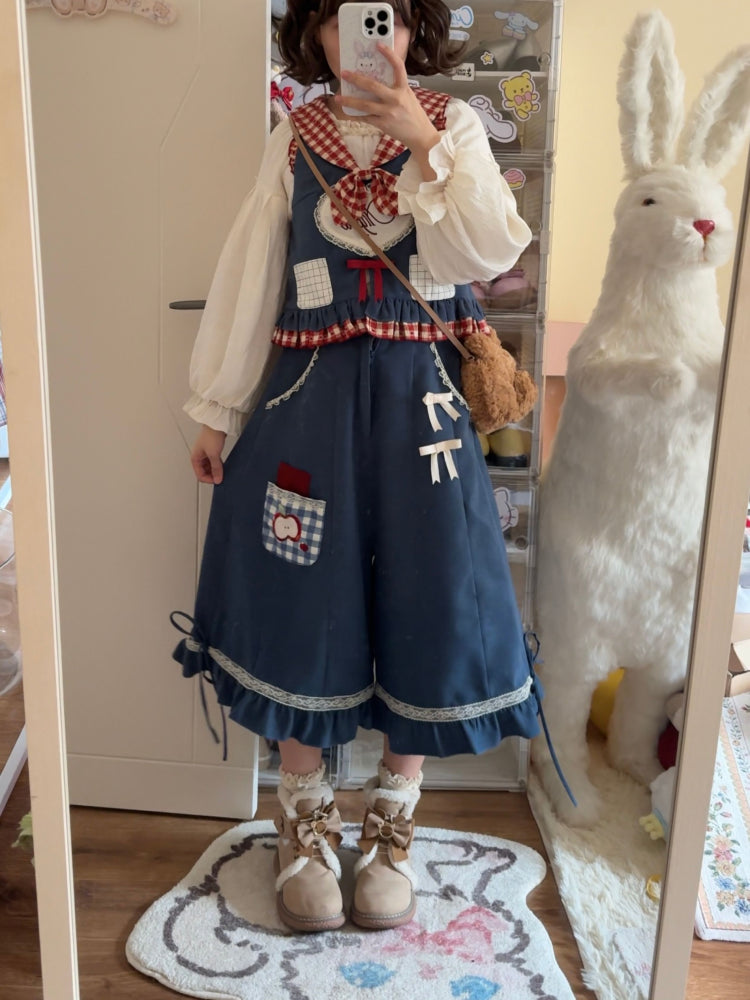Anpple Apple Angel Cottage Set-Outerwear-ntbhshop