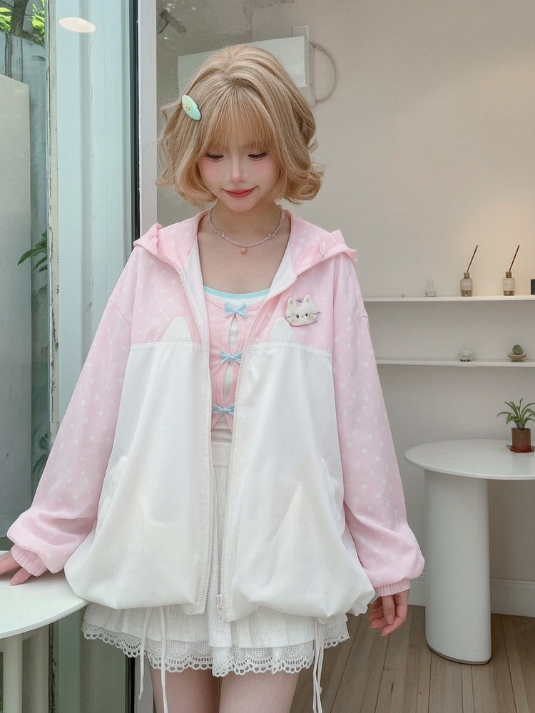 Berry Kitty Sun Jacket-Outerwear-ntbhshop