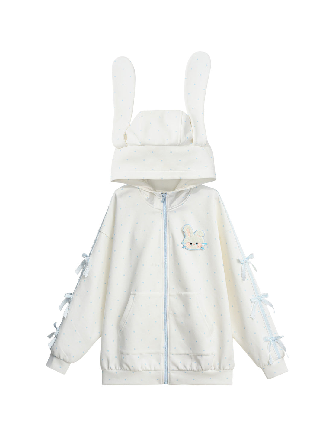 Bunny Wish Ear Jacket-Outerwear-ntbhshop