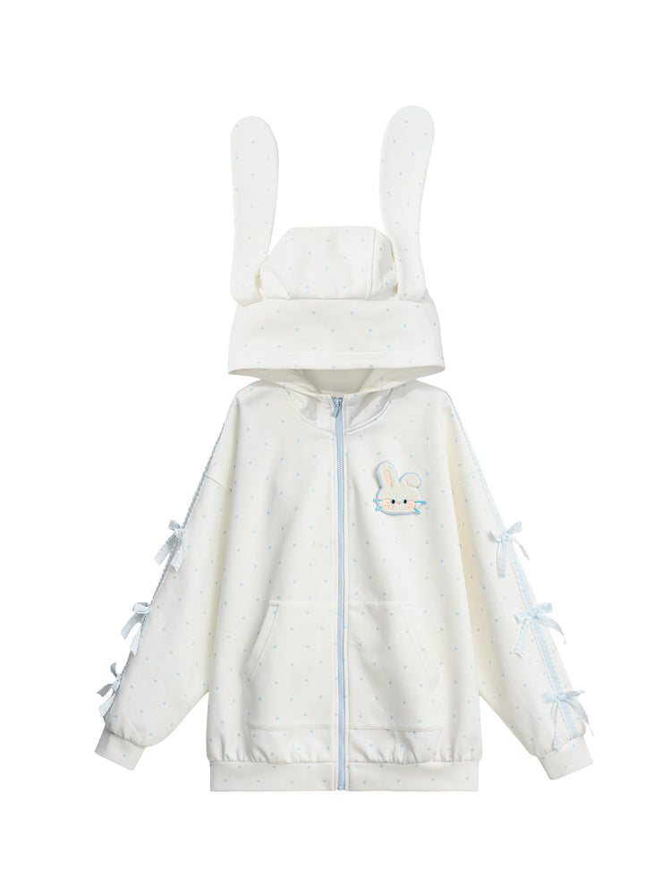 Bunny Wish Ear Jacket-Outerwear-ntbhshop