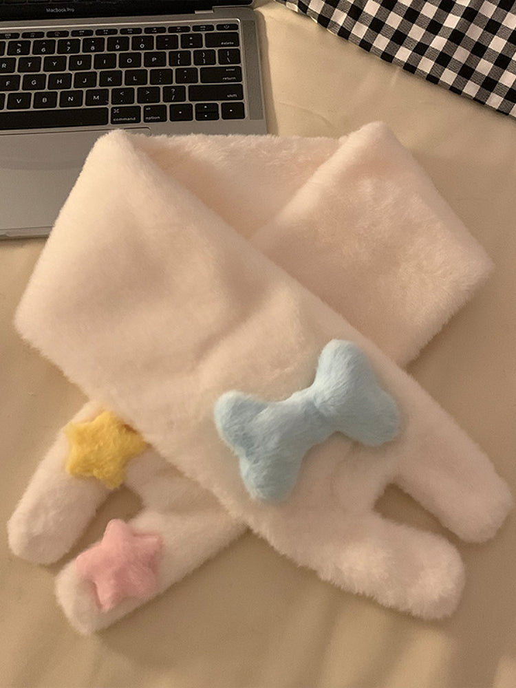 Cosmic Bone Galaxy Cozy Scarf & Gloves-ntbhshop