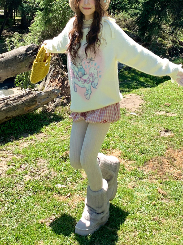 Whimsy Pony Knit Sweater-ntbhshop