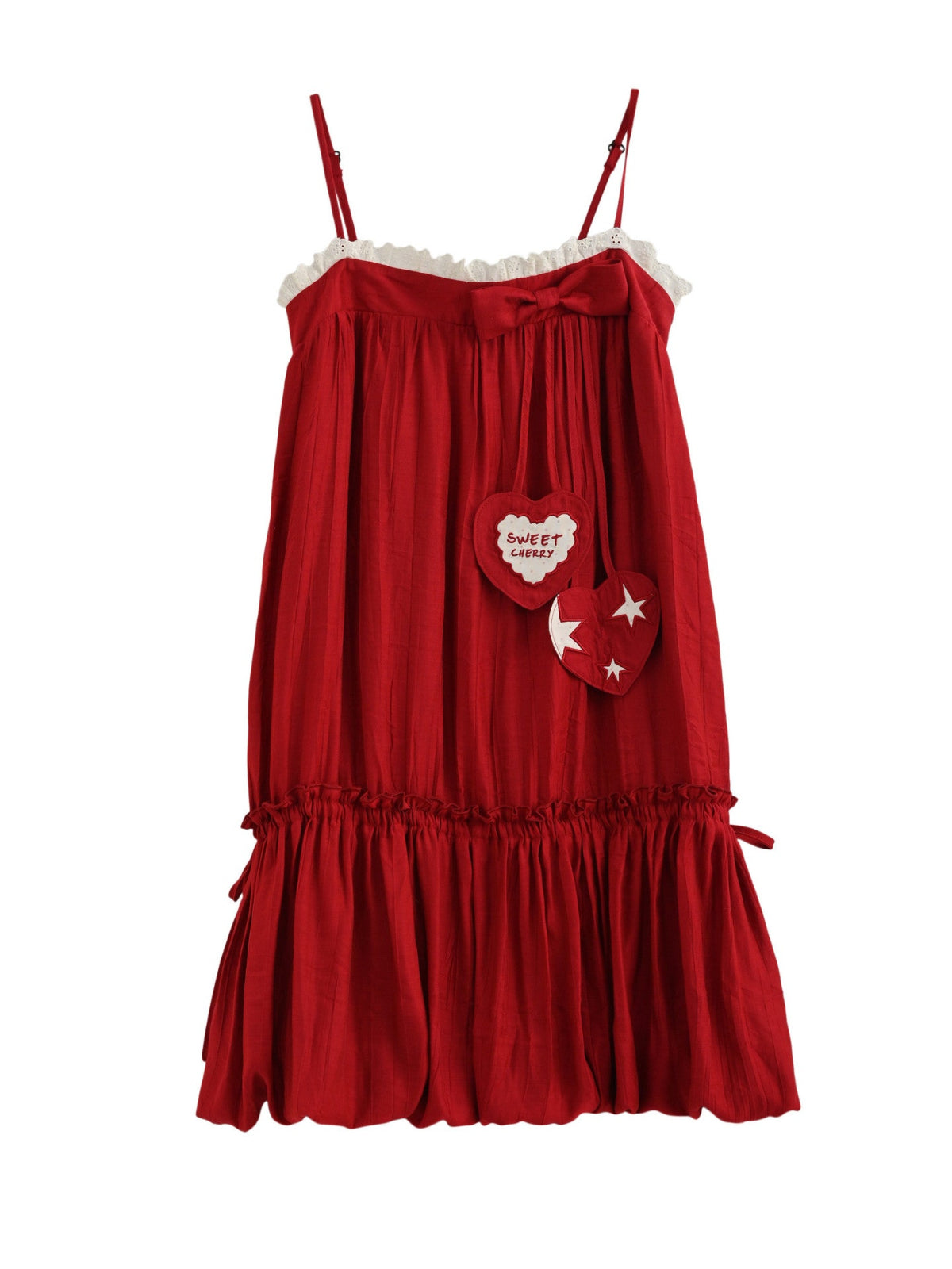 Picnic Heart Bubble Dress-Dresses-ntbhshop