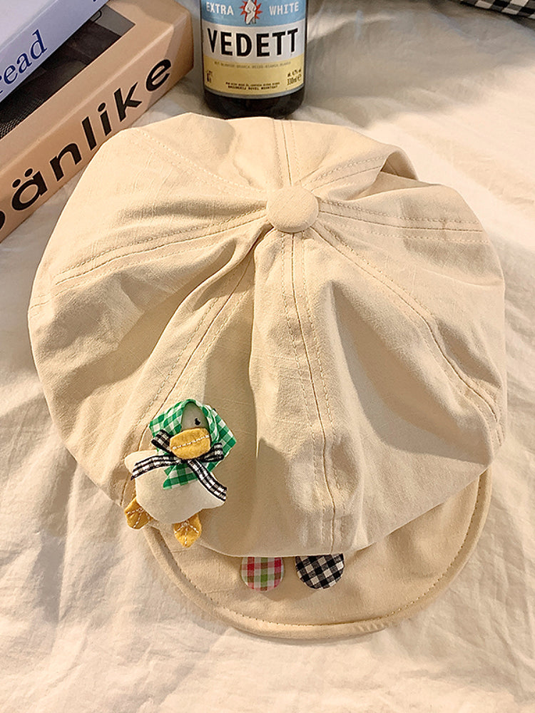 Cloud Painter Cute Denim Berets-ntbhshop