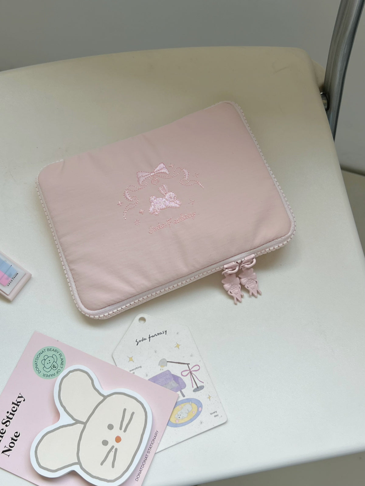 Bunny Bow Passport Pouch-Accessories-ntbhshop