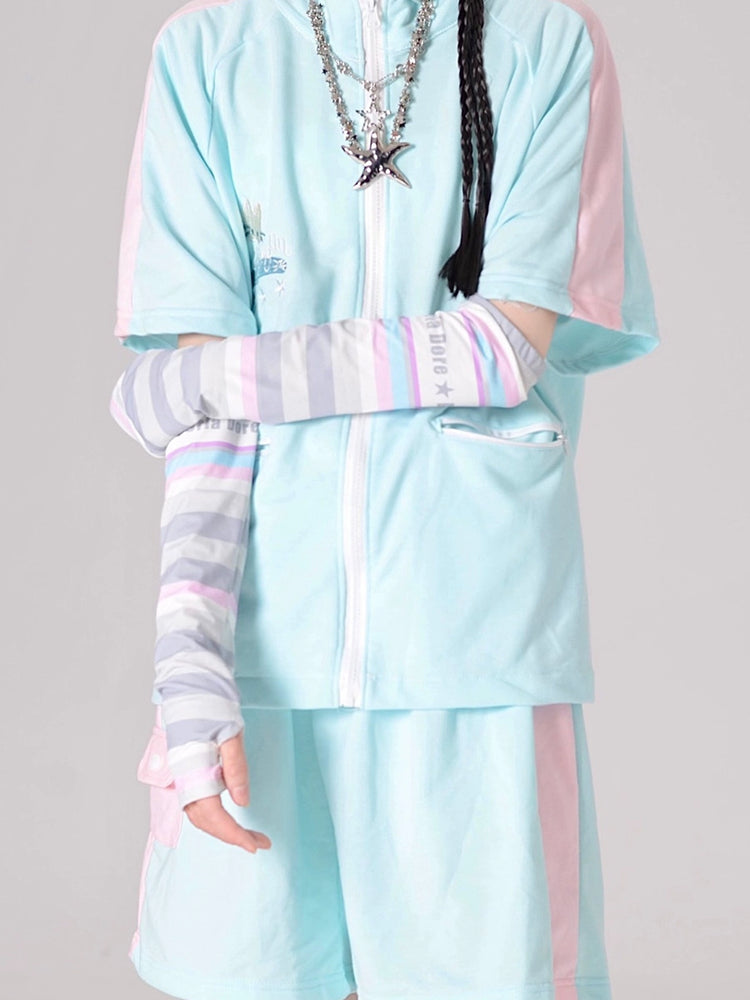 Bubble Pop Dopamine Y2K Arm Sleeves-ntbhshop