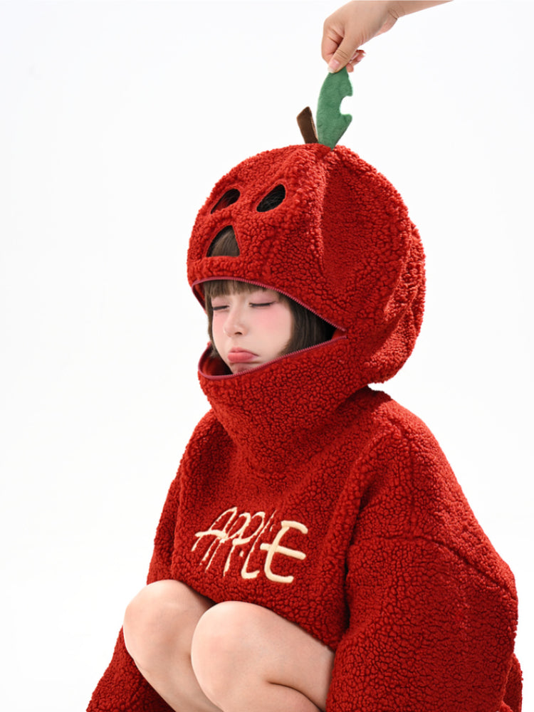 Applecore Red Monster Hoodie-ntbhshop