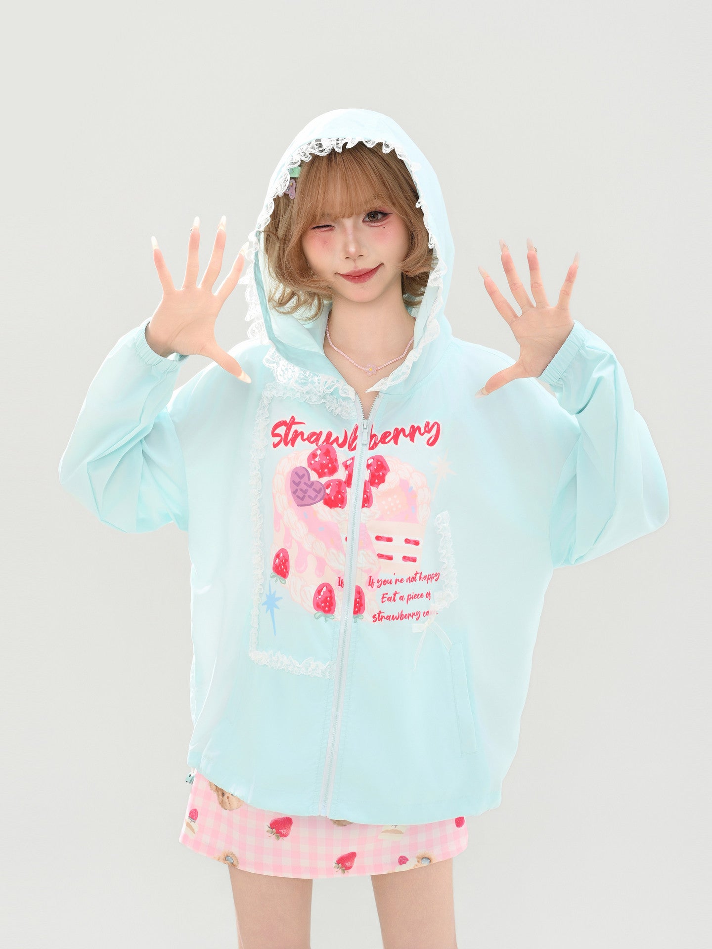 Berry Cake Sun Jacket-Outerwear-ntbhshop