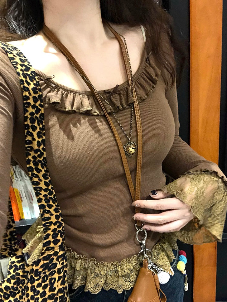 Shoujo Dream Lace Base Tops-ntbhshop