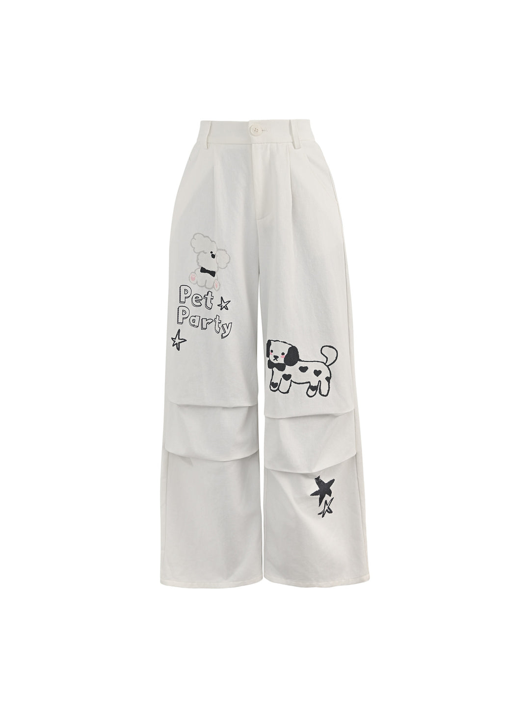 Pet Party Cotton Cargo Pants-Bottoms-ntbhshop