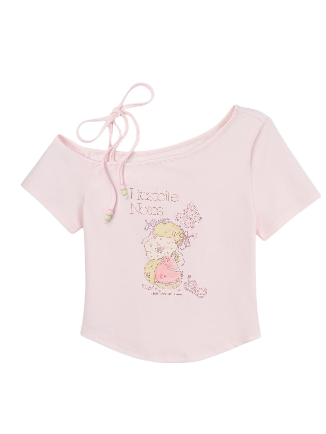 Frostbite Notes Crop Tops-Tops-ntbhshop