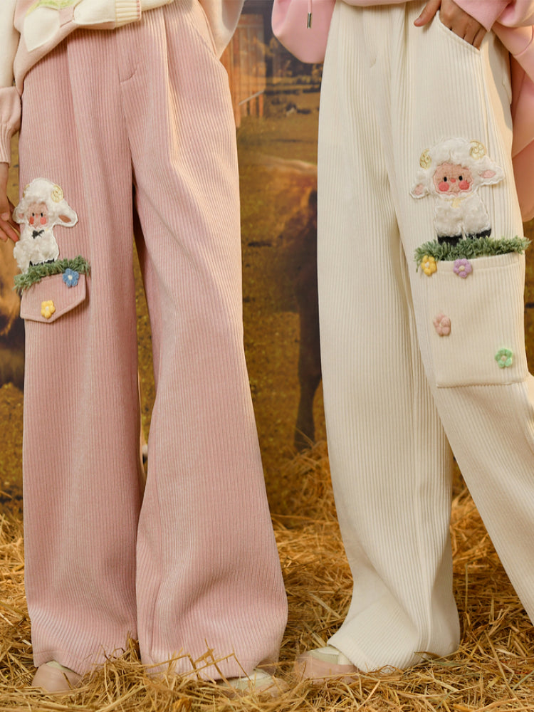 Meadow Lamb Cloud Lounge Pants-ntbhshop