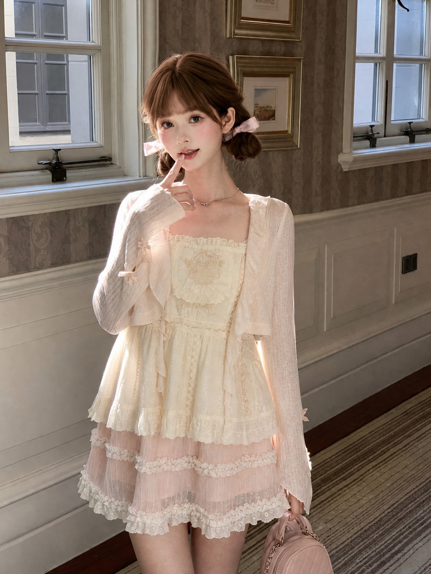Rose Lace Cami Top - ntbhshop