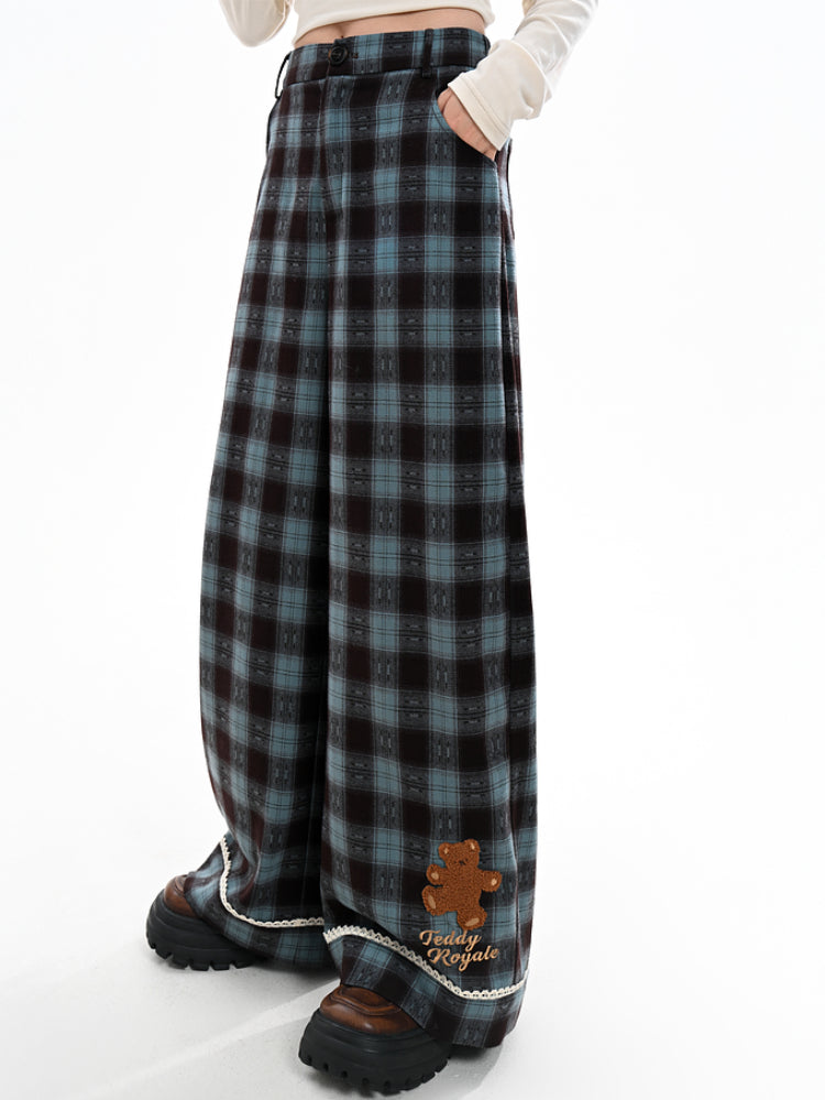 Teddy Royale Plaid Pants-ntbhshop