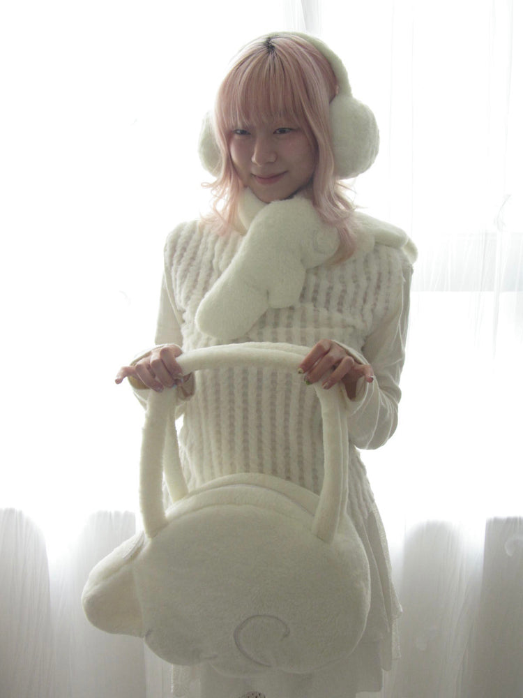 Guardian Angel Wing Plush Scarf-ntbhshop