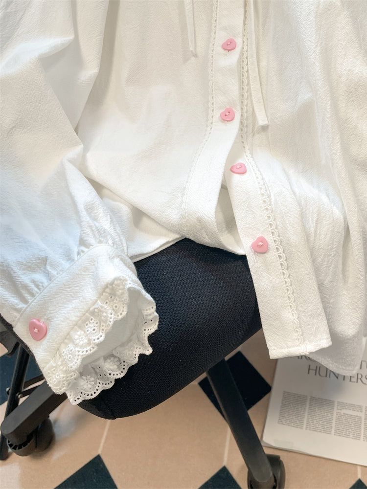 Stellar Doll Collar Blouses-ntbhshop