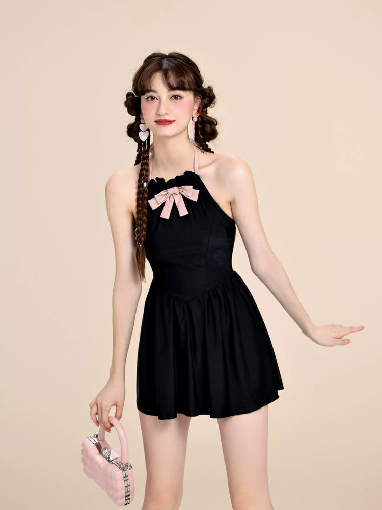 Pure Desire One Piece Halter Swimsuit-ntbhshop