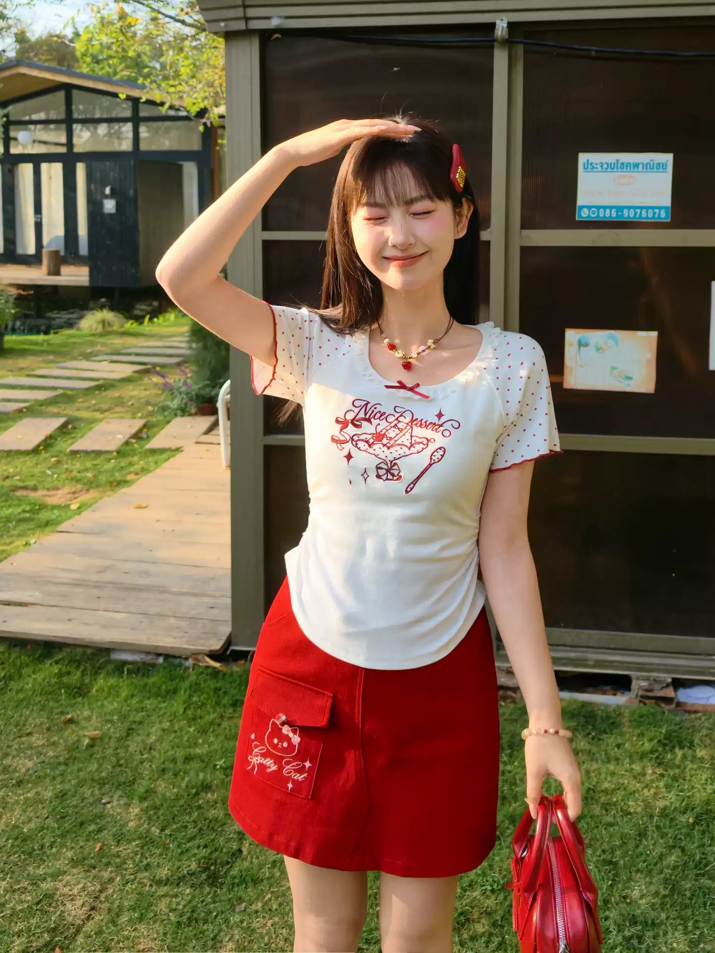 Nice Dessert Baby Tee-Tops-ntbhshop